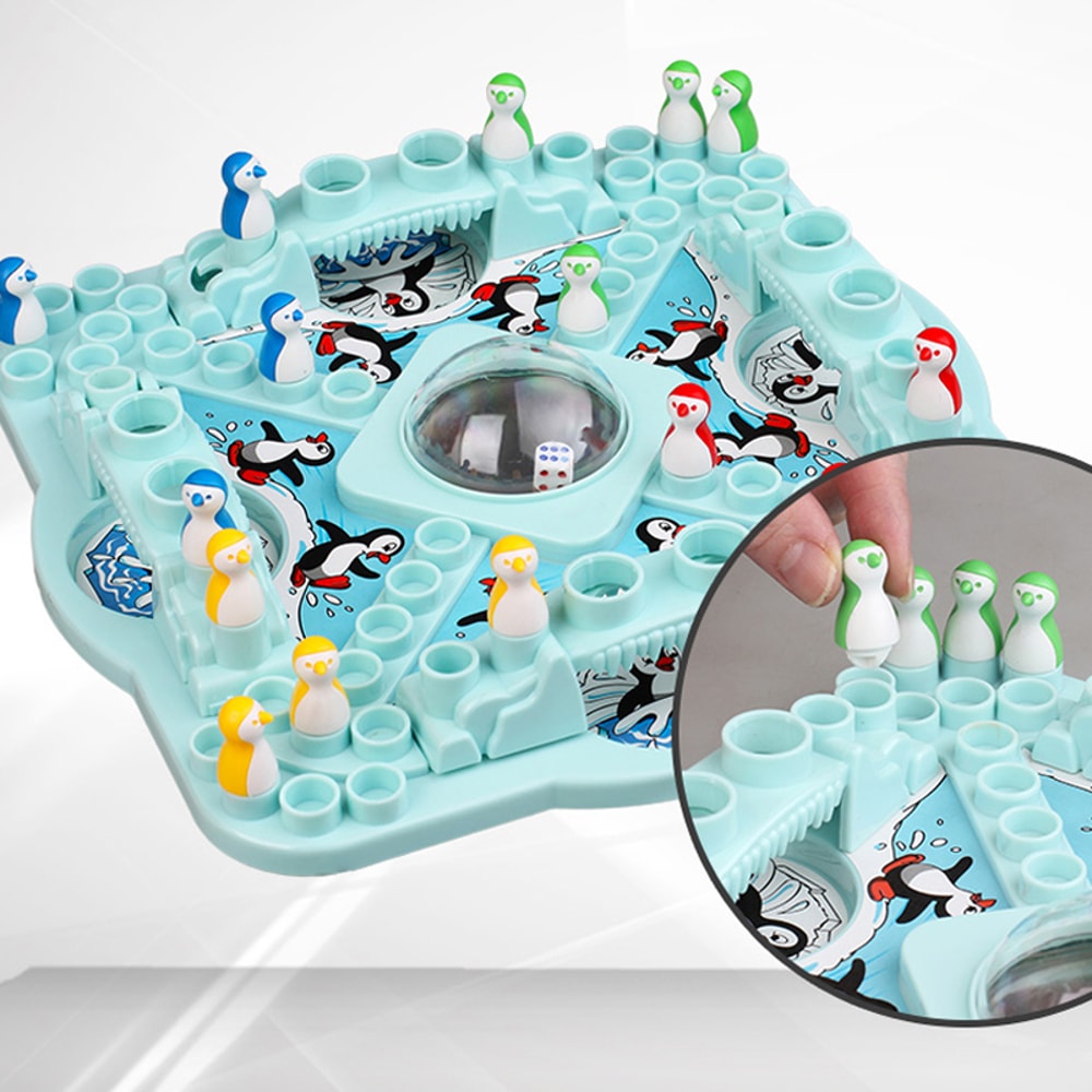 Party Game Penguin Chess Board Game, Family Game Toys, Competition Challenge, Friend Interaction, Fun Kill Time Toy