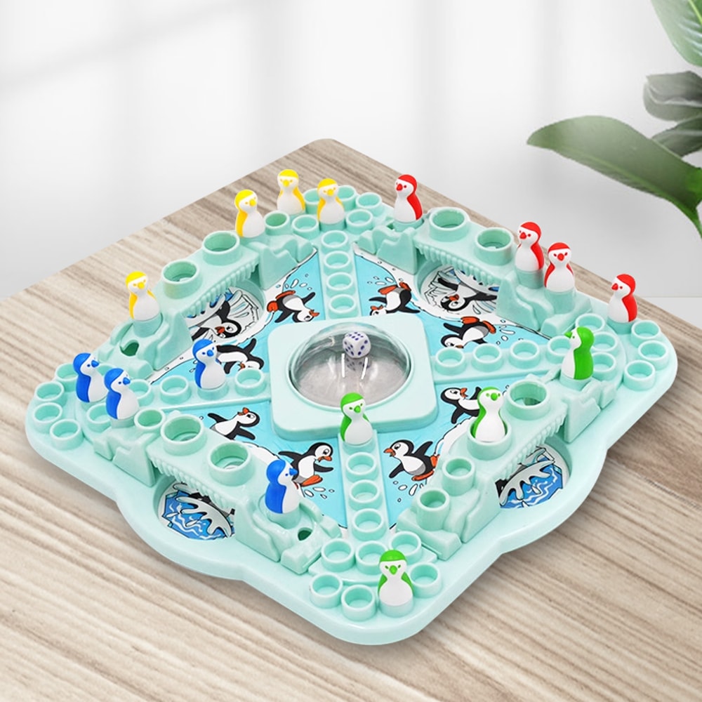 Party Game Penguin Chess Board Game, Family Game Toys, Competition Challenge, Friend Interaction, Fun Kill Time Toy