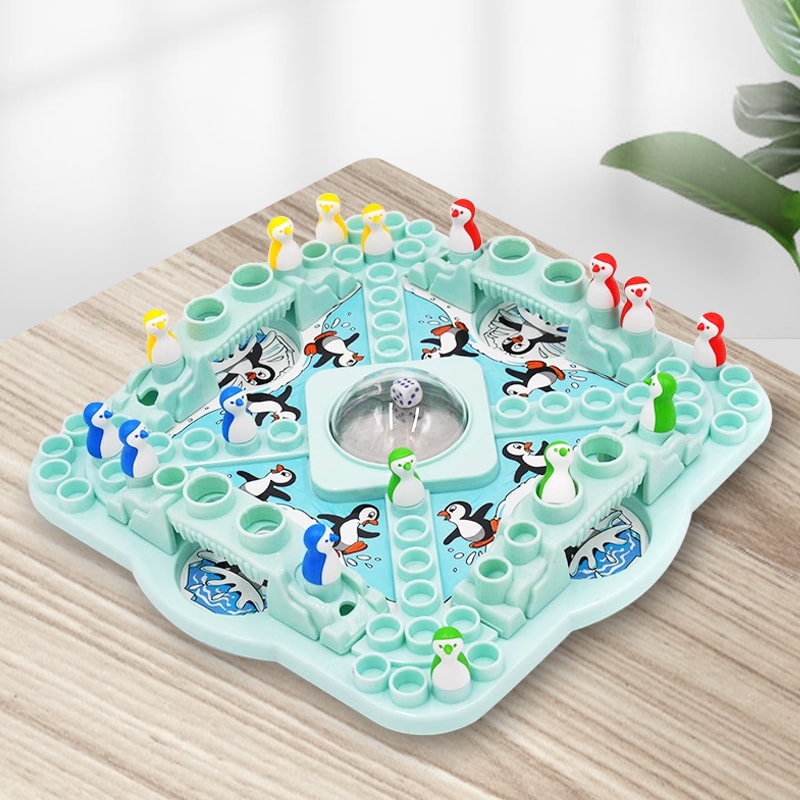 Party Game Penguin Chess Board Game, Family Game Toys, Competition Challenge, Friend Interaction, Fun Kill Time Toy