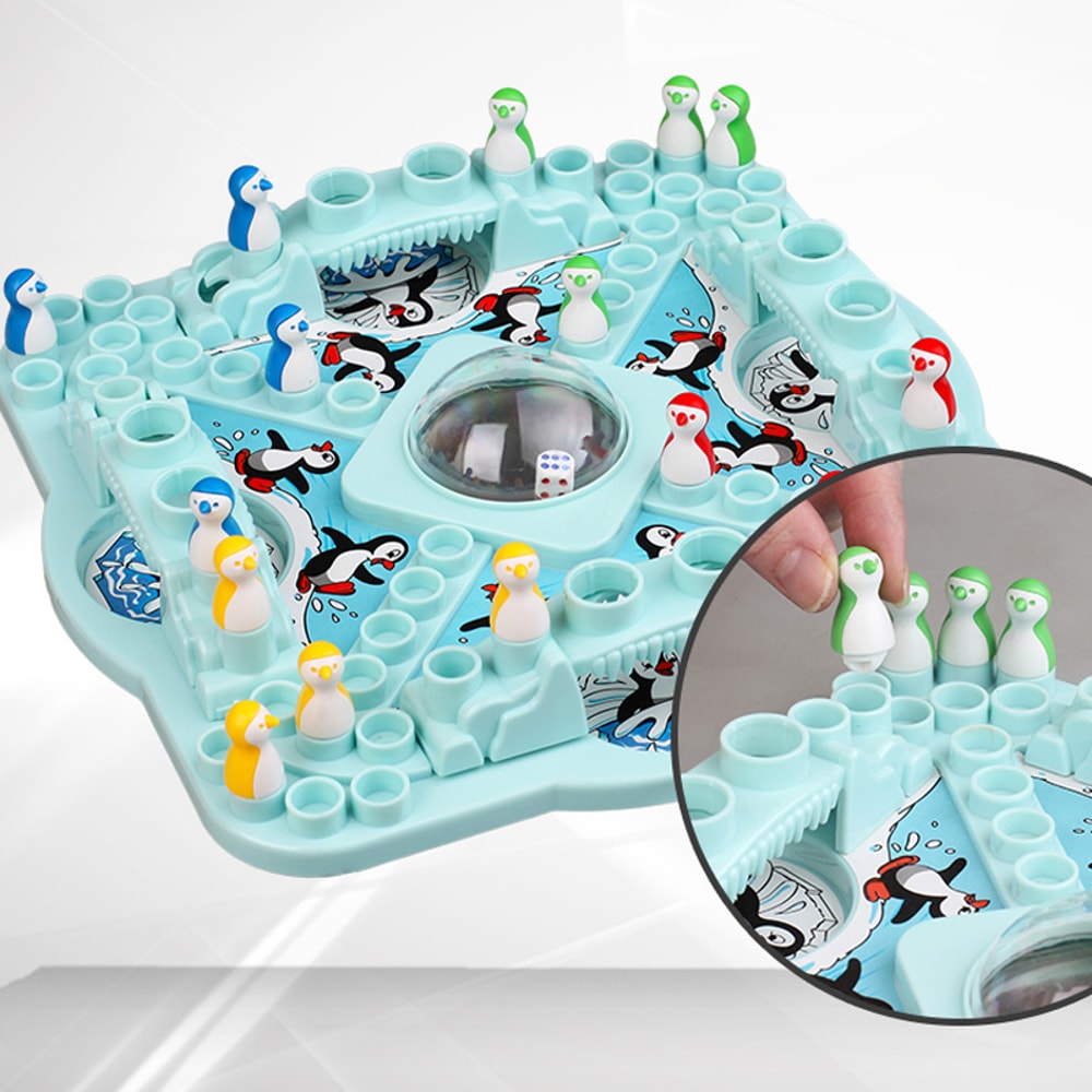 Party Game Penguin Chess Board Game, Family Game Toys, Competition Challenge, Friend Interaction, Fun Kill Time Toy