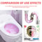 Toilets Cleaning Effervescent Tablet Toilet Cleaner Deodorant Remover Urine Stain Remover Yellow Di 2