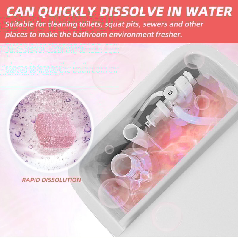 Toilets Cleaning Effervescent Tablet Toilet Cleaner Deodorant Remover Urine Stain Remover Yellow Di 4