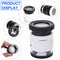 Pocket Magnifier With Scale LED UV Light Illuminated Magnifying Glasses Adjustable Focal HD Jewelle 2