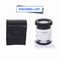 Pocket Magnifier With Scale LED UV Light Illuminated Magnifying Glasses Adjustable Focal HD Jewelle 5