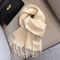 Winter Narrow Scarf Wool Scarf Hot Selling Solid Color Scarf For Men Women Universal Warm 8