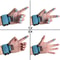 Portable Hand Gripper Silicone Finger Expander Hand Grip Trainer Wrist Strength Trainer Finger Exer