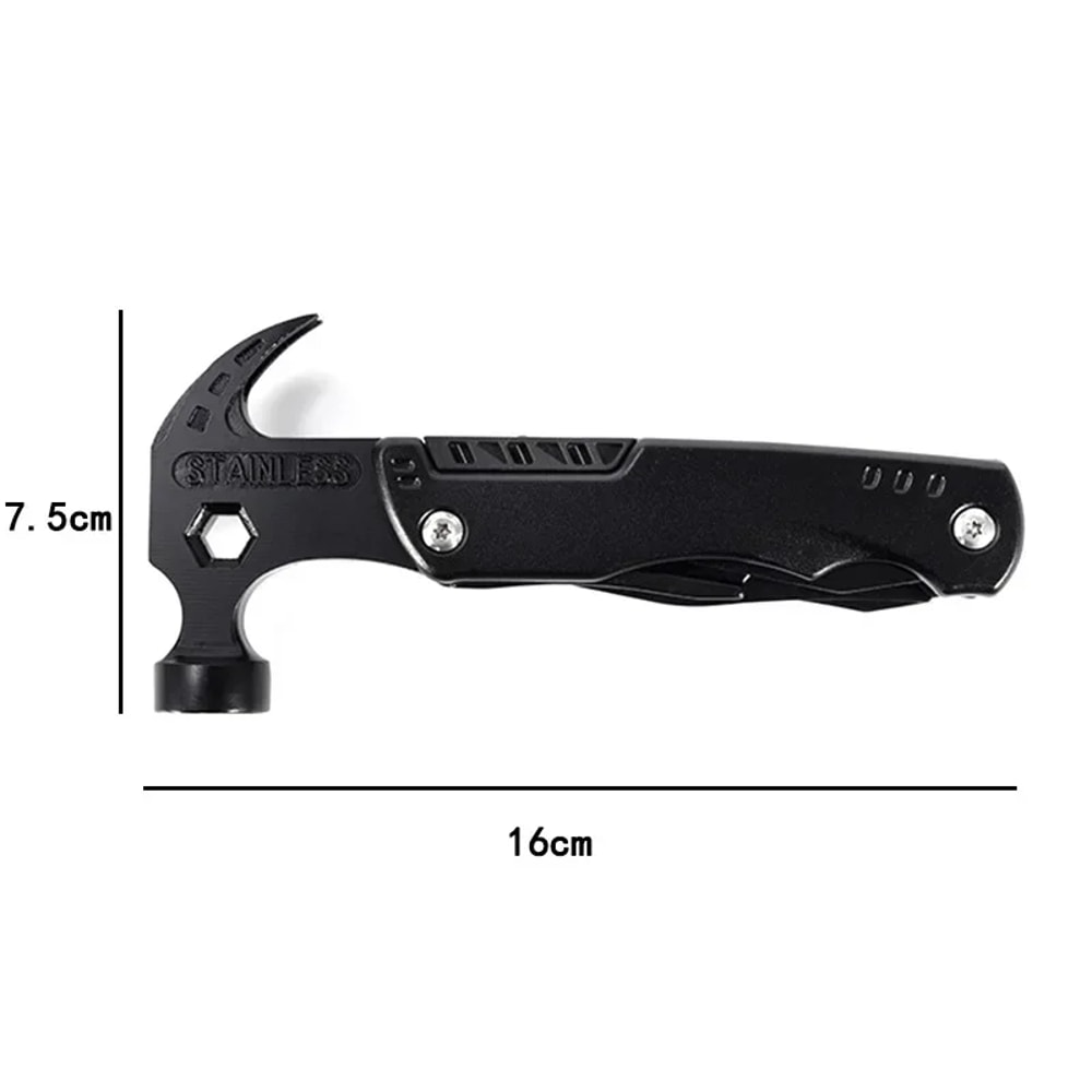 Multi Functional Pliers Multi Tool Claw Hammer Stainless Steel Tool Outdoor Survival Wire Cutter Ca 3