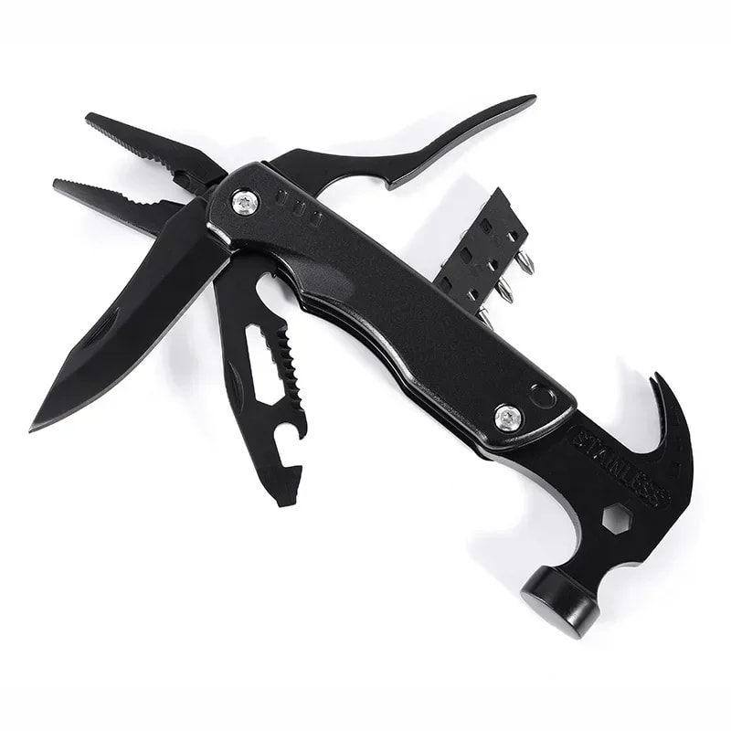 Multi Functional Pliers Multi Tool Claw Hammer Stainless Steel Tool Outdoor Survival Wire Cutter Ca 0