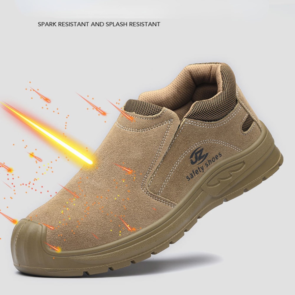 Insulated Safety Boots Men Antismash Antistab Work Shoes Protective Construction Shoes For Men Weld 2