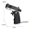 Key Chain Gun Rubber Band Shooter Outdoor Party Toy Gun Children Holiday Gift Boyfriend Gift 3