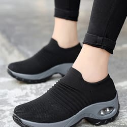 women sneakers, versatile ladies orthopaedic sneakers, platform shoes, casual women shoes, non-slip wear-resistant
