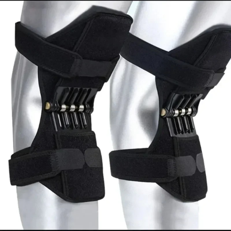 Knee Protection Booster Power Support Rebound Spring Force Knee Pads For Sports Reduces Soreness C 0
