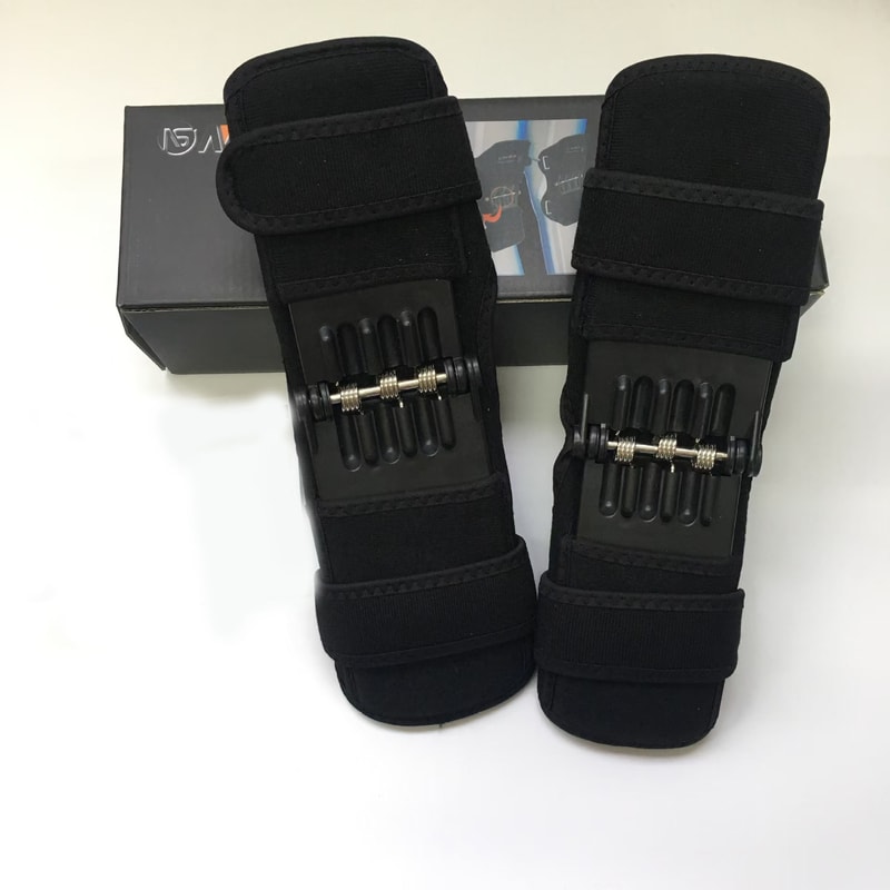 Knee Protection Booster Power Support Rebound Spring Force Knee Pads For Sports Reduces Soreness C 7