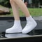 Waterproof Shoe Cover PVC Reusable Rain Boot Cover Snow Ski Foot Cover Thickened Warm Outdoor Prote 8
