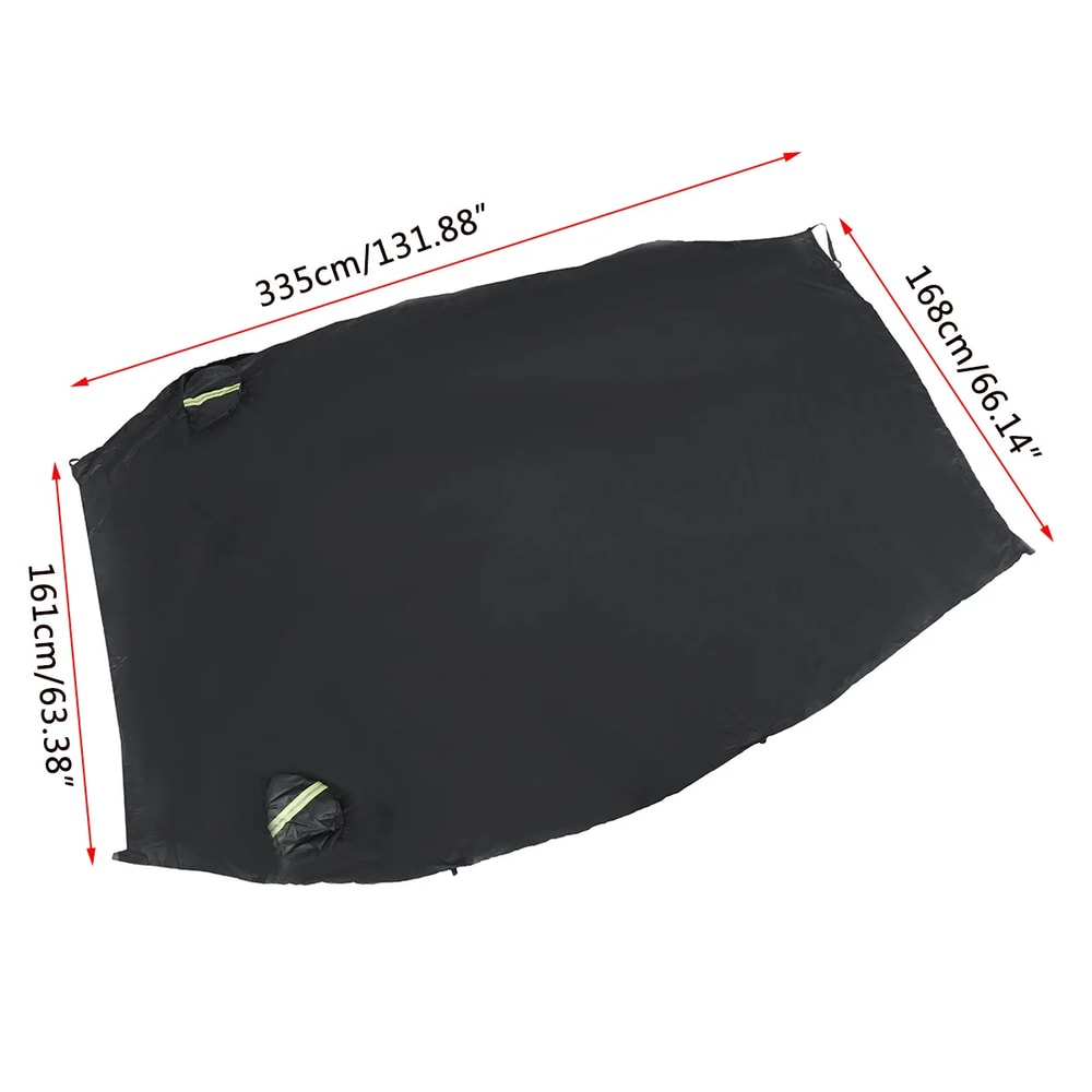 Universal Half Car Cover Waterproof Car Sun Shade Cover Sun UV Snow Dust Rain Resistant Durable Cov 5