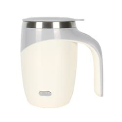 automatic self stirring mug, stainless steel coffee mixing cup, portable usb electric blender, smart mixer thermal cup