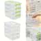 Stackable Transparent Plastic Storage Box Covers Partitioned Drawer Storage Boxes For Organizing 2
