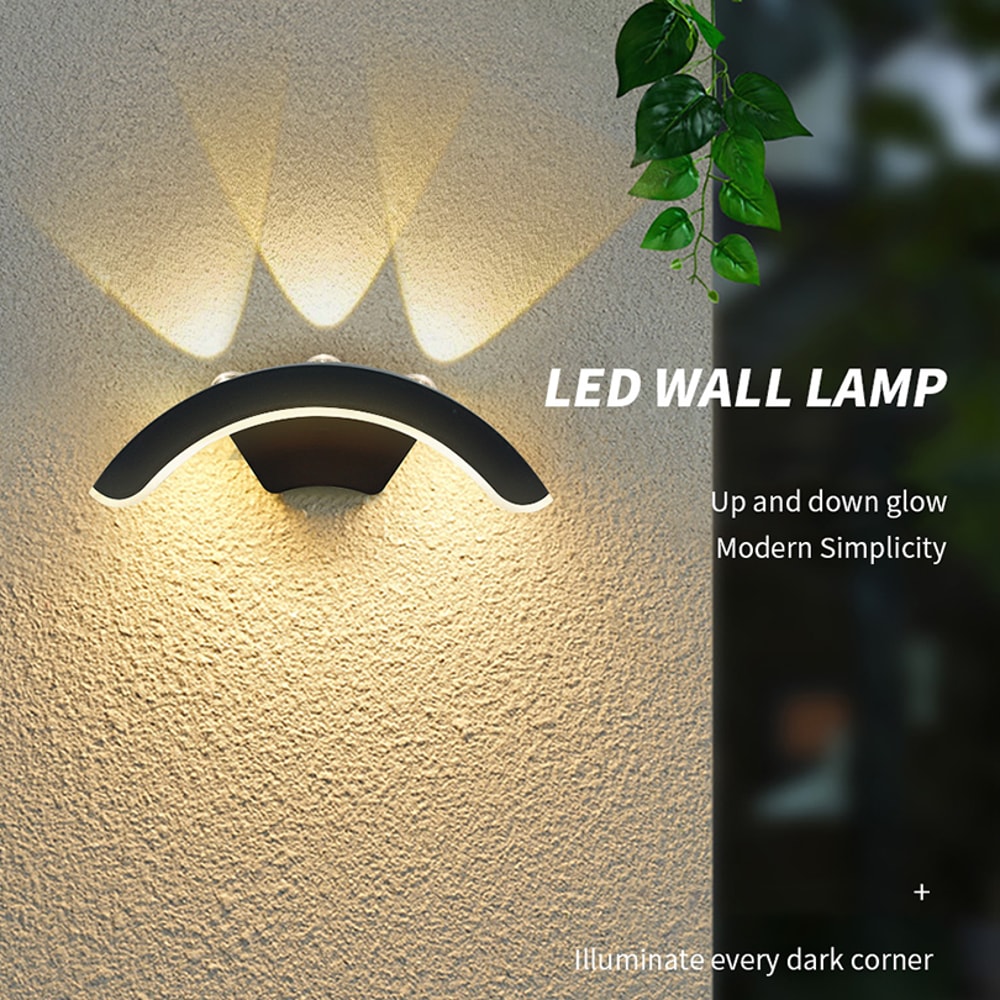 Outdoor Wall Light Waterproof Outdoor Lighting For Porch Sconce Balcony Garden Vestibule Wall Lamp 1