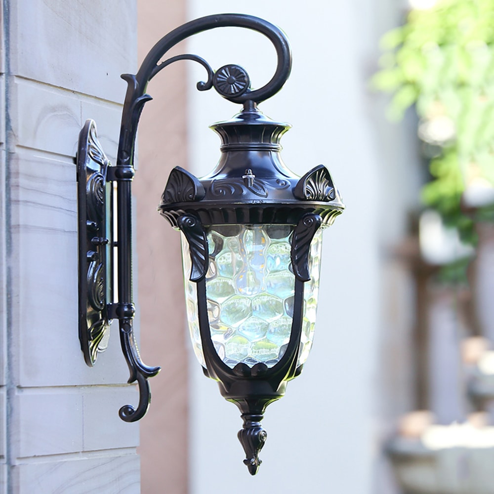 Outdoor Wall Lamp, Retro Exterior Light, Water proof Garden Lights for Yard, Porch, and Patio