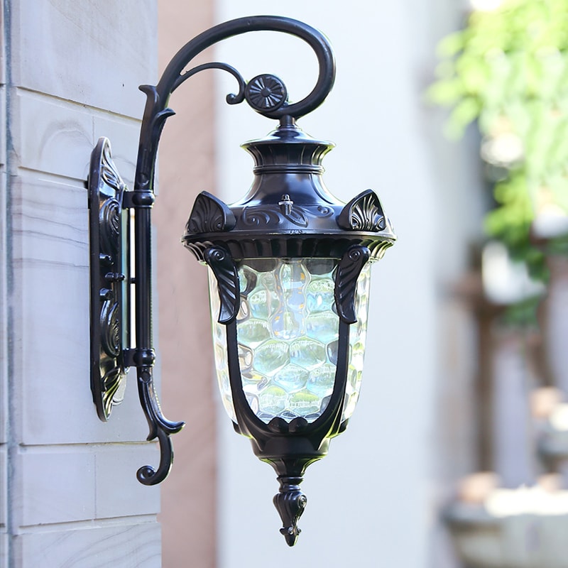 Outdoor Wall Lamp, Retro Exterior Light, Water proof Garden Lights for Yard, Porch, and Patio