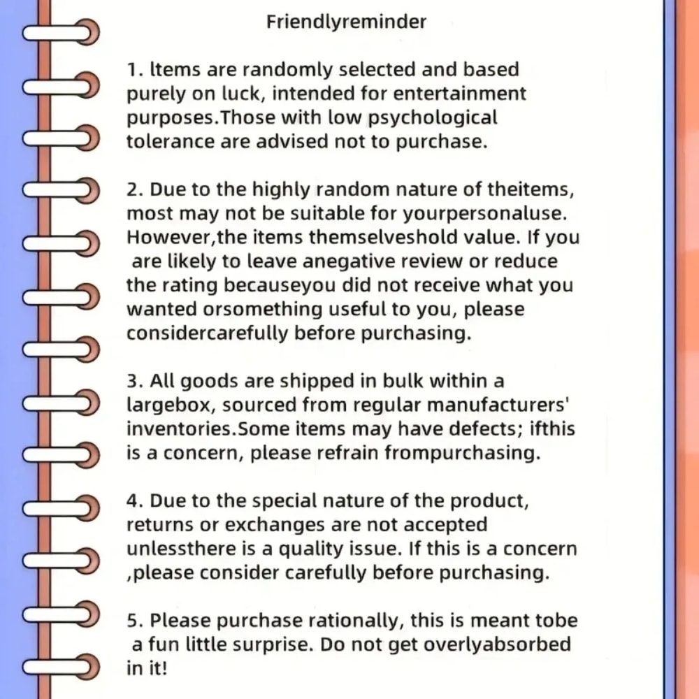 Fully Random Mystery Blind Box Surprise Gift Box Unique Treasures Collectibles Fun Unboxing Toys An 5