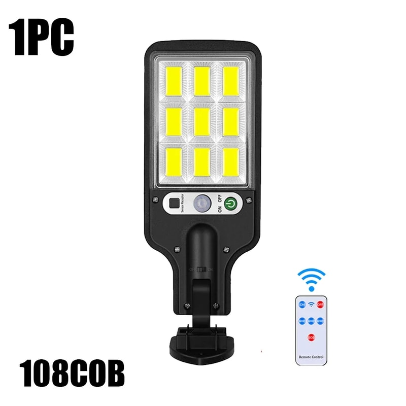 Solar LED Light Outdoor Wall Lamp Waterproof PIR Motion Sensor Garden Night Lamp Porch Courtyard Li 6