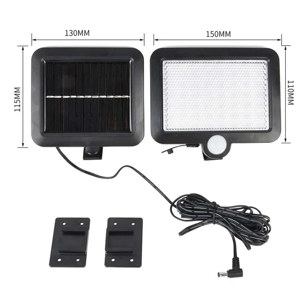 Split Solar Lamp Lighting Modes Outdoor Wall Light PIR Motion Sensor Waterproof Garden Lamp For Gar 4