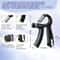 Grip Trainer Kit Adjustable Hand Gripper Finger Strength Exerciser Forearm Ring For Muscle Build Fi 1