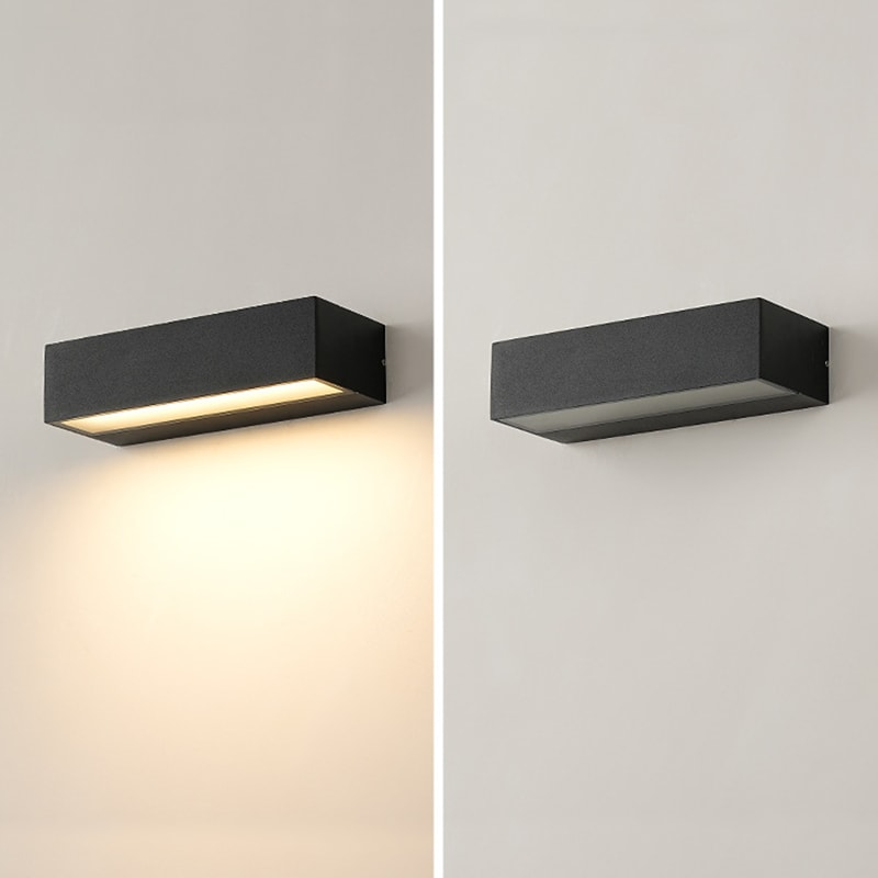 Outdoor Waterproof Wall Lamp Porch Light Aluminum Sconce Fixture Stairs Lighting Waterproof Door Wa 3