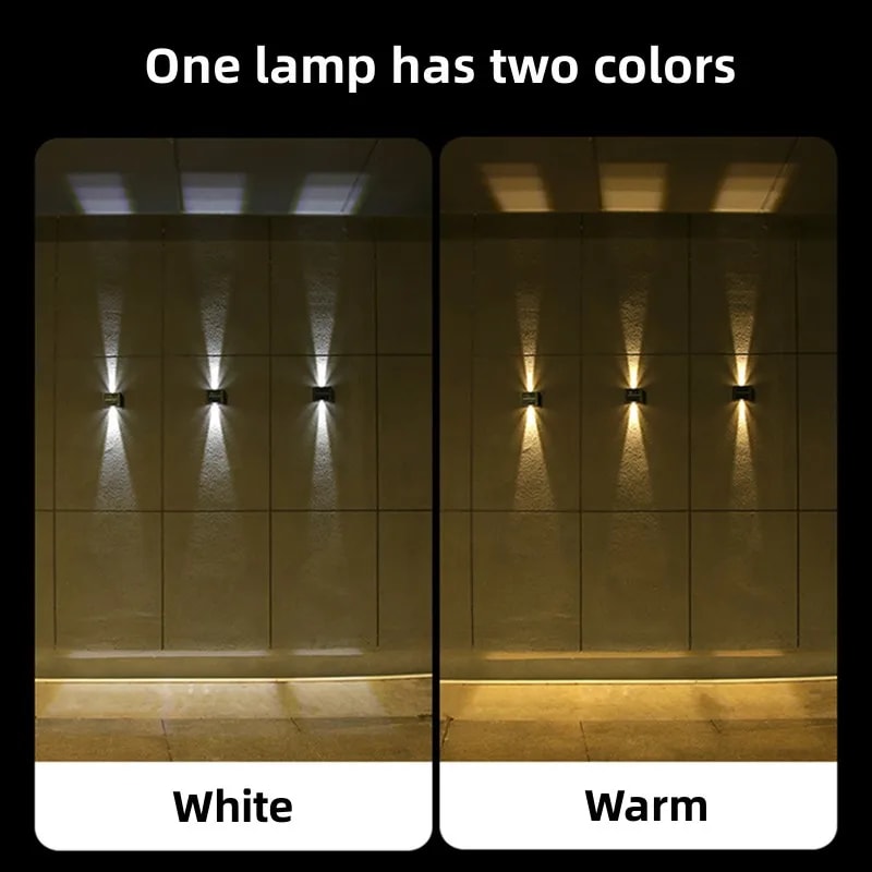 LED Solar Garden Light Waterproof Outdoor Lighting Energysaving Sunlight Lamp For Balcony Stair Fen 2