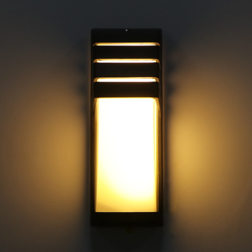 Aluminium LED Wall Lamp Waterproof Outdoor Garden Porch Light Sconce Balcony Wall Light Yard Lighti 7