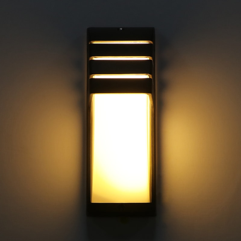 Aluminium LED Wall Lamp Waterproof Outdoor Garden Porch Light Sconce Balcony Wall Light Yard Lighti 7