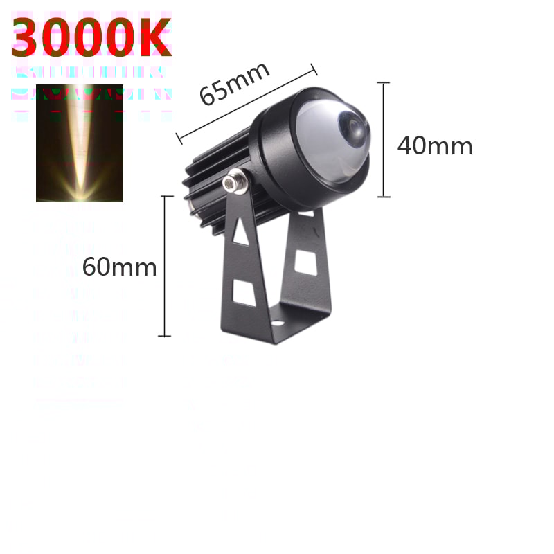 Beam Of Light Outdoor LED Wall Spotlight RGB Water Proof Color Changing Landscape Lighting For Gar