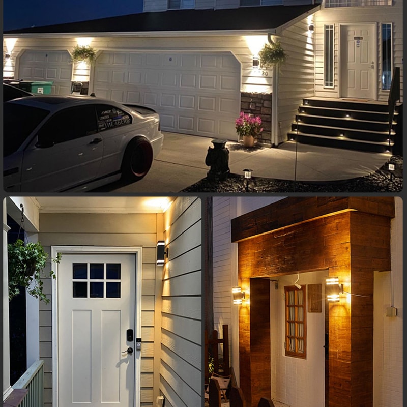 LED Wall Light Waterproof Sconces Lighting External Wall Washer For Porch Garden Street And Home De 4