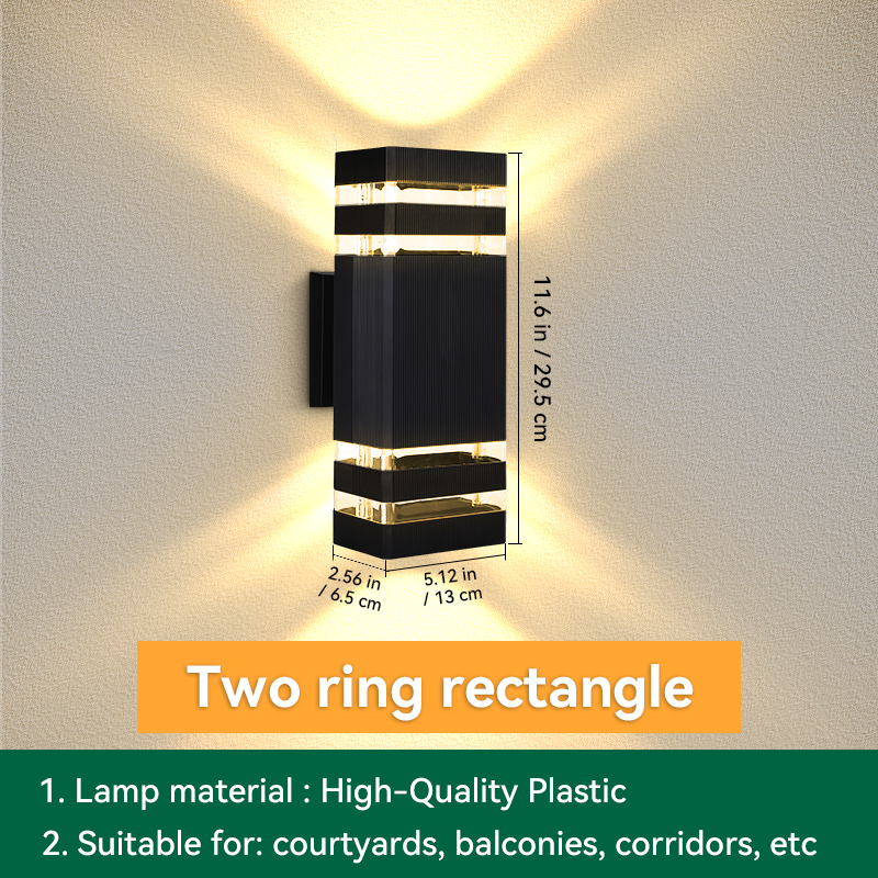 LED Wall Light Waterproof Sconces Lighting External Wall Washer For Porch Garden Street And Home De 11