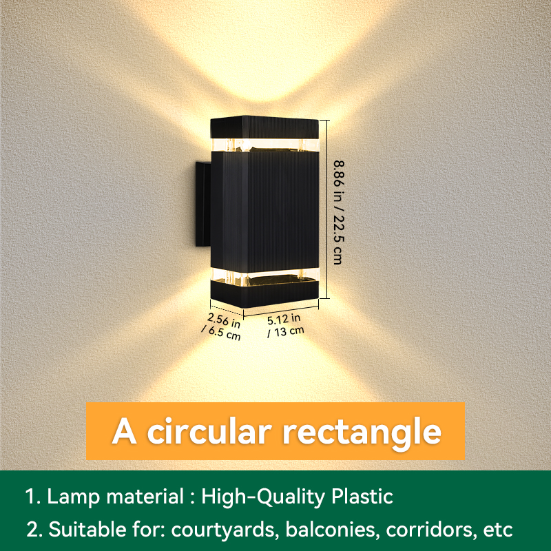 LED Wall Light Waterproof Sconces Lighting External Wall Washer For Porch Garden Street And Home De 12