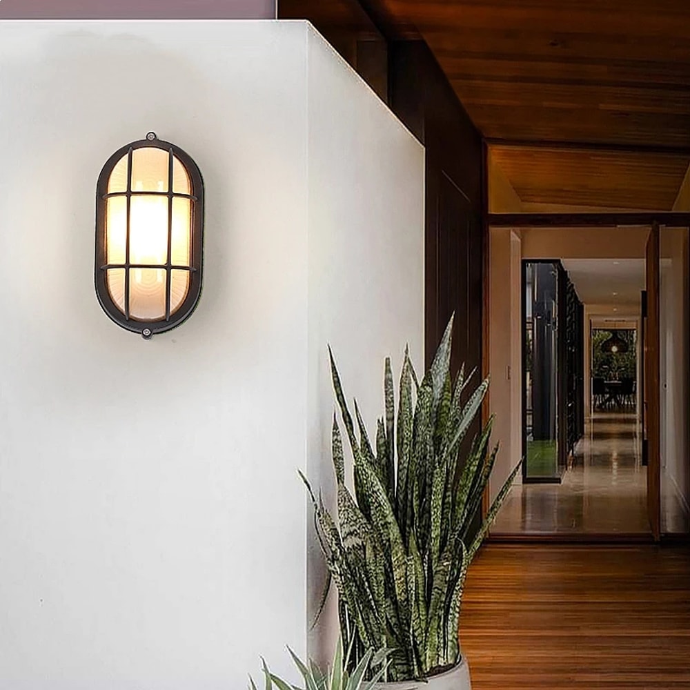 Retro Moisture ExplosionProof Outdoor Wall Light Vintage Waterproof Ceiling Lamp Ideal For Wall Po 1