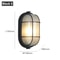 Retro Moisture ExplosionProof Outdoor Wall Light Vintage Waterproof Ceiling Lamp Ideal For Wall Po 8
