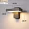 LED Outdoor Wall Lamp IP65 Motion Sensor Waterproof Rotatable Porch Light Villa Entrance Courtyard 5
