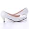 Shoes Ladies Pumps Medium Heel Nude Sexy High Heels, Wedding Shoes Women, Office Work White Pumps Party Shoes