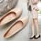 Shoes Ladies Pumps Medium Heel Nude Sexy High Heels, Wedding Shoes Women, Office Work White Pumps Party Shoes