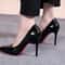 Sexy Red Bottom Women High Heels Classic Ladies Pumps Autumn Leather Dress Heel Shoes For Women 3
