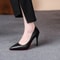 Sexy Red Bottom Women High Heels Classic Ladies Pumps Autumn Leather Dress Heel Shoes For Women 11