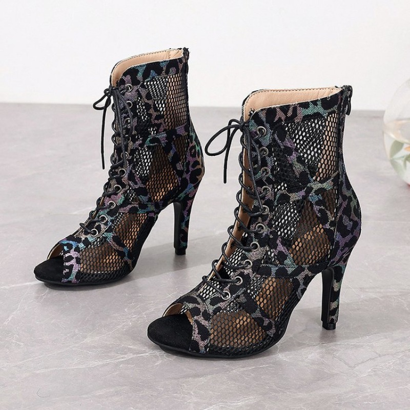 High Heels Women Sandals Open Toe Casual Latin Dance Shoes Ballroom Sandals For Girls Large Dance H 1