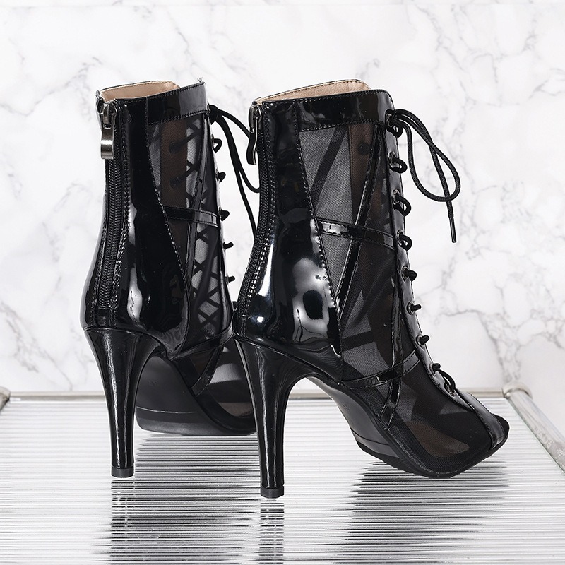 High Heels Women Sandals Open Toe Casual Latin Dance Shoes Ballroom Sandals For Girls Large Dance H 2