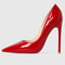Heels For Women Trend Leather Luxury Red Bottom High Heels Pointed Toe Stiletto Pumps For Elegant S 8