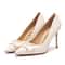 Women High Heels Pointed Metal Buckle Dress Shoes New Party Carnival Heels For Confident Women 5