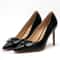 Women High Heels Pointed Metal Buckle Dress Shoes New Party Carnival Heels For Confident Women 6