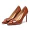 Women High Heels Pointed Metal Buckle Dress Shoes New Party Carnival Heels For Confident Women 3