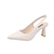 Summer Fashion Breath Able Pointed Toe Stiletto Heel PU Women Sandals Comfortable Elegant Shallow M 3